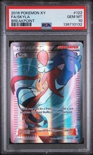 2016 POKEMON XY BREAKPOINT SKYLA #122 FULL ART PSA 10 GEM MINT 💎 LOW POP  on eBay