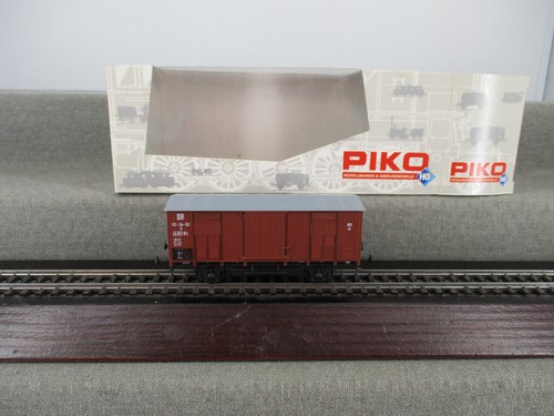 Piko Spur H0 54020 Gedeckter Güterwagen Ep III der DR in OVP | Zustand: Gebraucht