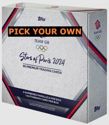 2024 Topps Team GB Stars of Paris 2024 - *Pick Your Own*