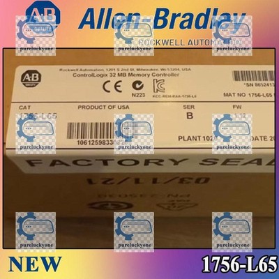 New NEW PLC 1756-L65 New AB ControlLogix Controller Logix5565 Processor