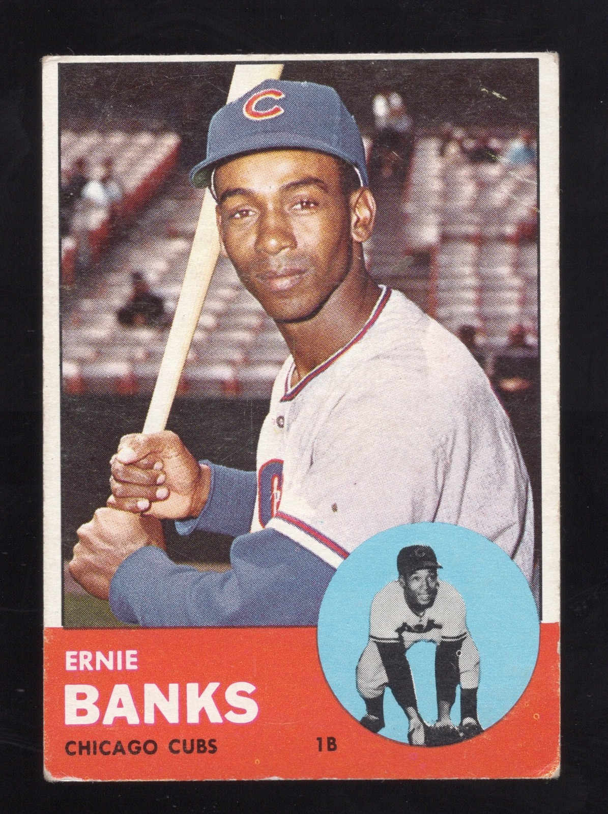 1963 Topps #380 Ernie Banks PSA 2 Chicago Cubs HOF