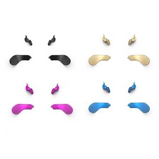 4PCS DIY Steel Back Paddles For PS5 Edge Controller Interchangeable Back Button
