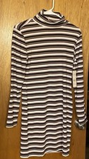 No Boundaries Junior Long Sleeve Ribbed Turtleneck Dresses (2). NWT. 👗
