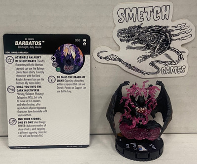 RE 068 Barbatos Chase Figure - DC Heroclix - Rebirth 2019 Dark Knights Metal