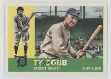 2017 Topps Archives 1960 Photo Variation Ty Cobb (With Bat) #75 HOF 1oq2
