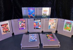 Nintendo NES And SNES Game Lot~13 Authentic Cartridges~Loose