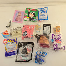 Vintage Fast Food Toys Mixed Lot 1989-2020 Sealed Happy Meal Collection 11pc