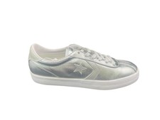 Converse Women Fashion Sneaker Breakpoint Ox 555949C Pure Silver White Size 8 M