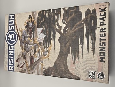 Rising Sun Monster Pack Expansion (CMON, 2017) New In Box Japan Guillotine Games