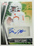Baily Zappe AUTO~RC Sage Emerald 2022 Certified Rookie Autograph Signature SP AU