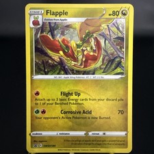 Pokémon TCG Flapple SWSH189 SWSH Black Star Promo EN Stage 2 Holo HP80 NM
