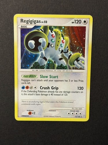 Regigigas 15/146 Legends Awakened 2008 Holo Rare Mid-Era Pokemon Card