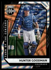 2021 Elite Extra Edition Turn of the Century #109 Hunter Goodman /121 - BB