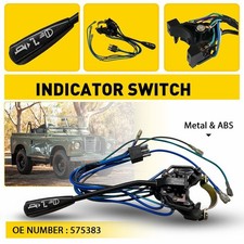 For Land Rover Series Headlight Dip Switch Stalk Assembly with Indicator 575383