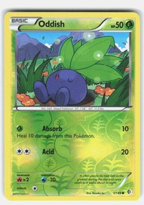 Oddish 1/149 Boundaries Crossed Reverse Holo