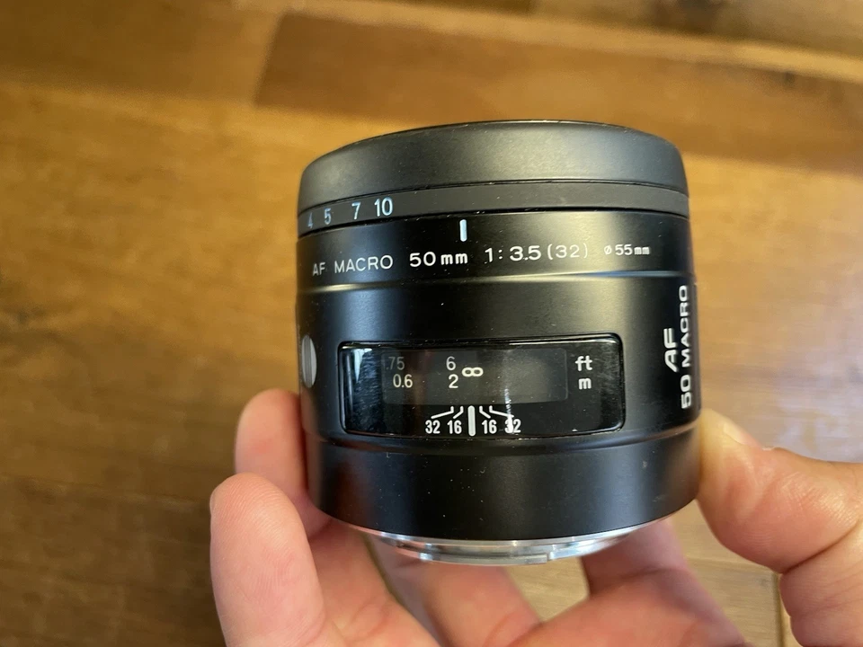 *Almost Mint* Minolta AF Macro 50mm F/3.5 New Type Lens for Sony A Minolta AF - Image 2 of 4