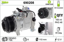 KOMPRESSOR KLIMAANLAGE VALEO 690208 F�R BMW