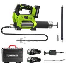 Electric Grease Gun 12,000 PSI Cordless Grease Gun Kit with 2 Battery 6.7 oz/min