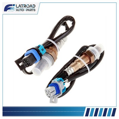 2pcs Upper+Down Oxygen Sensor O2 for 2006-2007 Chevrolet Impala Monte Carlo 5.3L