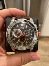 BMW M Power Motorsport Racing Style GTR GTS DTM Sport Design Chronograph Watch