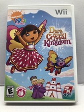  Nintendo Wii - Dora the Explorer: Dora Saves the Crystal Kingdom - Complete 