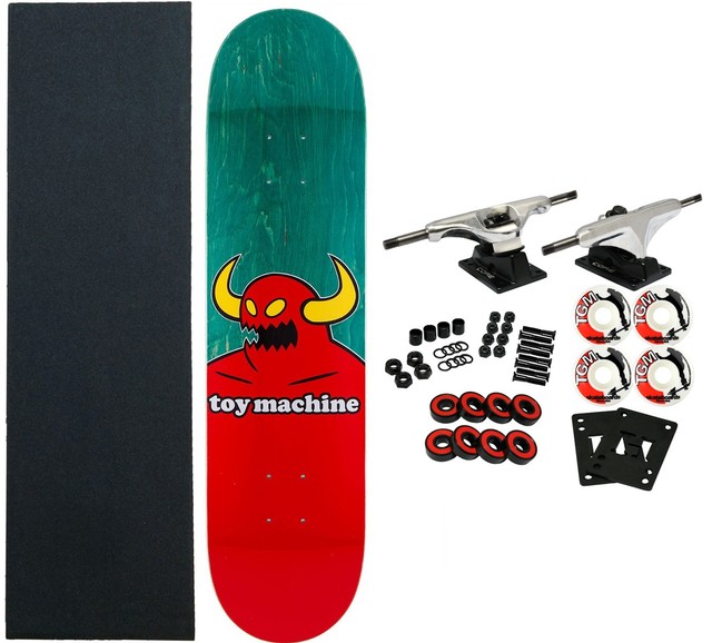 Toy Machine Skateboard Complete Monster (Assorted Colors) 8.25"