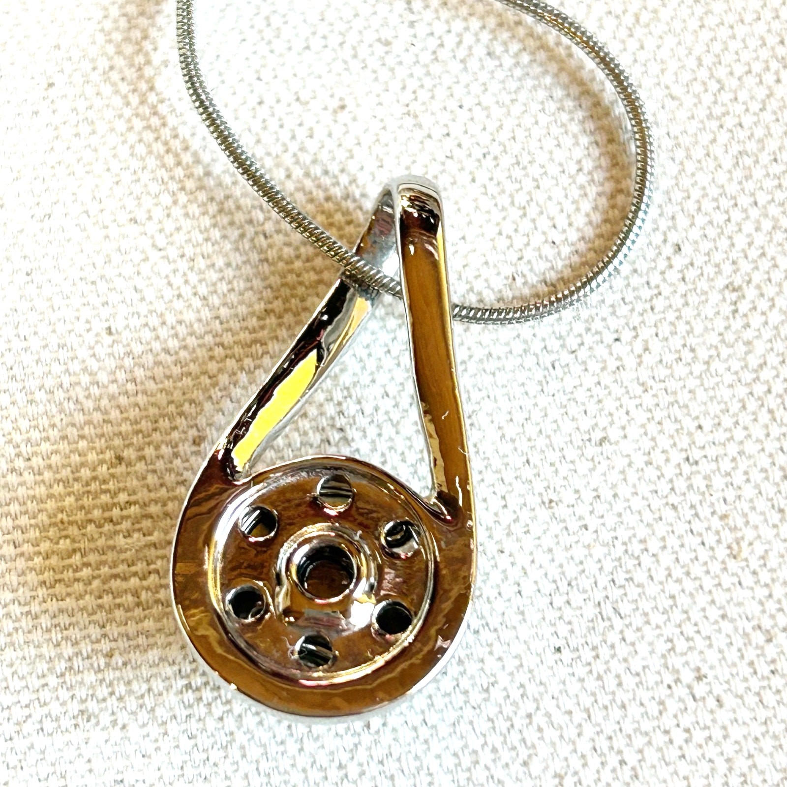 GingerSnaps Interchangeable Pendant Necklace w 8 … - image 5