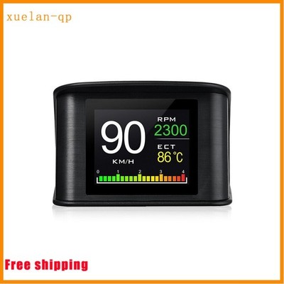 OBD HUD P10 Car OBD2 Head Up Display HUD On Board Computer Digital Speedometer W