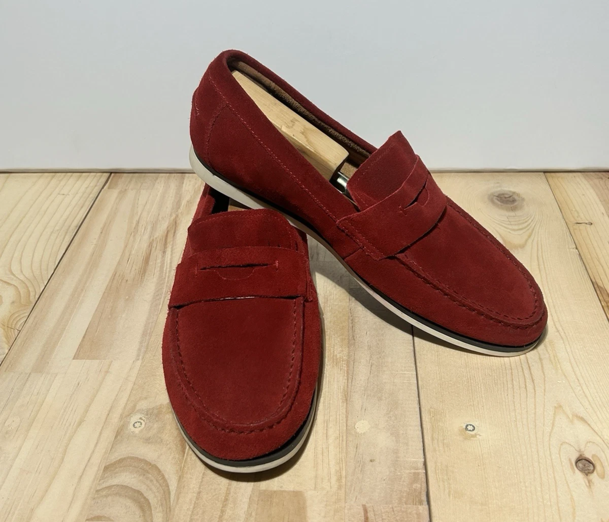M Loafer Red Casual Shoes for Men for sale | eBay