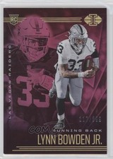 2020 Panini Illusions Trophy Collection Pink 117/399 Lynn Bowden Jr #36 0lt3