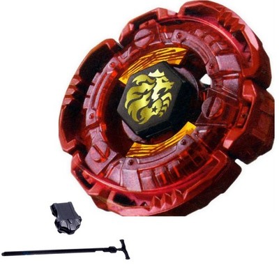 Elrozo Fang Leone Rot + LAUNCHER Kreisel für Beyblade Metal Fusion X Arena