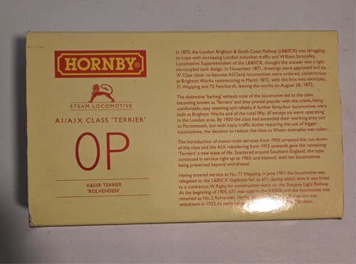 FOR PARTS Custom Unfinished Stepney Hornby OO scale K&ESR Terrier Locomotive - Picture 6 of 7