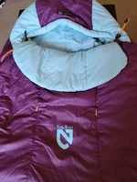 NEMO Viola 35°F Stratofiber Regular Mummy Sleeping Bag Purple/Blue W No Sack**