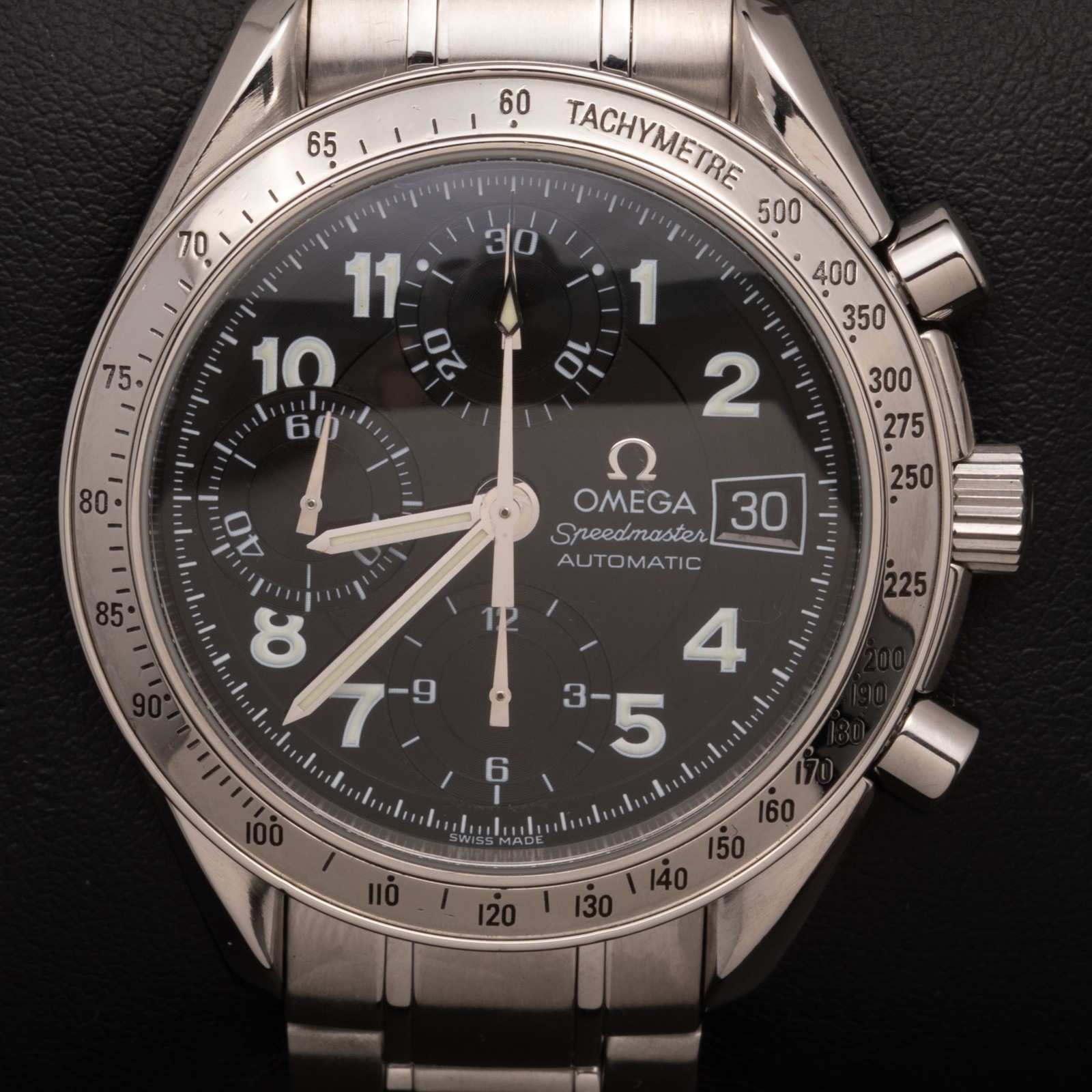 Omega Speedmaster Date 3513.52 Black Dial 39mm Chronograph Watch