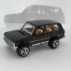 Vintage 1989 BLACK Hot Wheels Range Rover Classic Loose