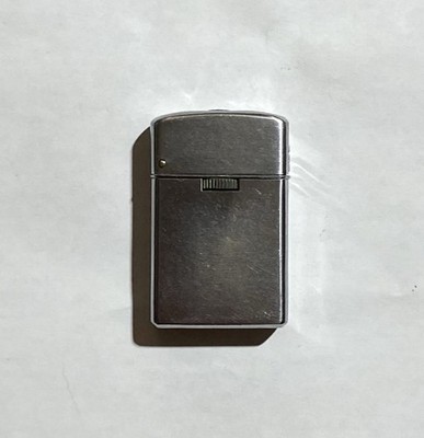 Sarome Gas Flip-Top Chrome Butane Lighter Japan Vintage Metal Japanese