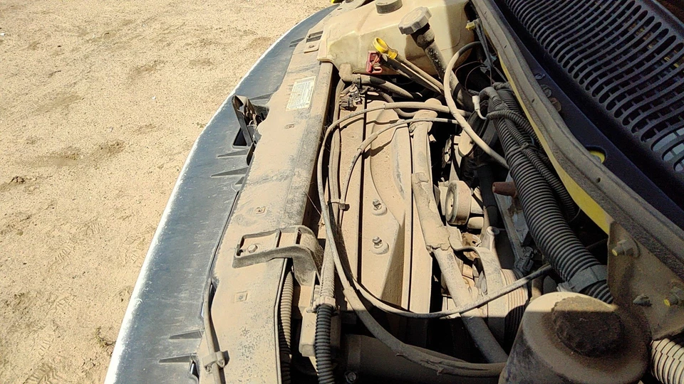 2001 2002 Express Van 2500 radiador ventilador de refrigeração cobertura fabricante de equipamento original caixa de plástico 5,7l - Imagem 2 de 4