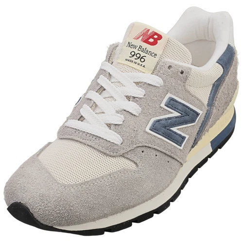 New Balance 996 Grigio Bianco Uomo Scarpe da Moda Made in USA 42.5 EU