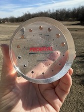 Vintage Federal Ammunition Hunter Safety Shot Size Display Paperweight Lucite