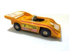 VINTAGE LUCKY TOY 3143 PORSCHE  AUDI RACE CAR HONG KONG UNIROYAL SHELL HEUER