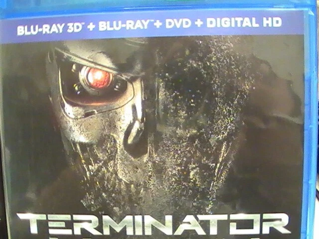 Terminator Genisys 3D Blu-ray/DVD 2015 Schwarzenegger Courtney Clarke Connor 800 - Image 3 of 4