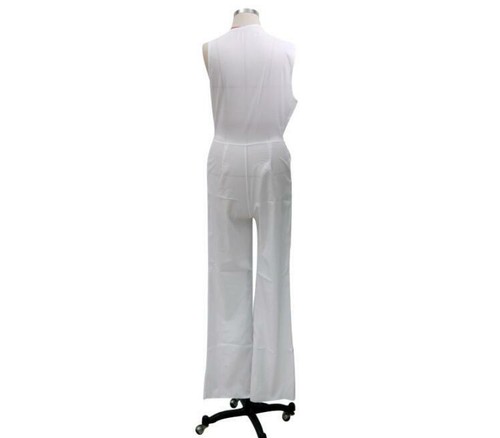 One Shoulder Jumpsuits Summer Sleeveless Wide Leg Pants Elegant Casual Rompers - Picture 8 of 20