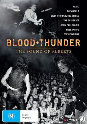 BLOOD & THUNDER - THE SOUND OF ALBERTS DVD ~ AC/DC~ANGELS~STEVIE WRIGHT ++ *NEW*