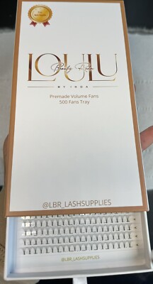 pre made russian lashes 500 Fans. 5D, 6D 0,07