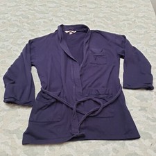 Victoria Secret Robes Womens M/L Pule Belted Open Front