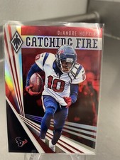 2019 Panini Phoenix DeAndre Hopkins Catching Fire Red Refractor Insert /299