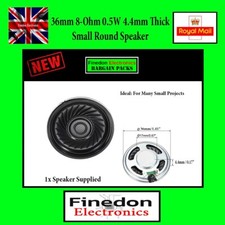 8 Ohm 0.5W Audio Speaker Diameter 36mm Loudspeaker for Many Electronic Projects