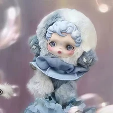 Authentic SKULLPANDA L' impressionnisme Plush Series - (Dew) Confirmed Figure!