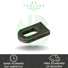 Cattle hurdle eyes to weld rail lug 24mm wide slot hinge gate railing 12mm