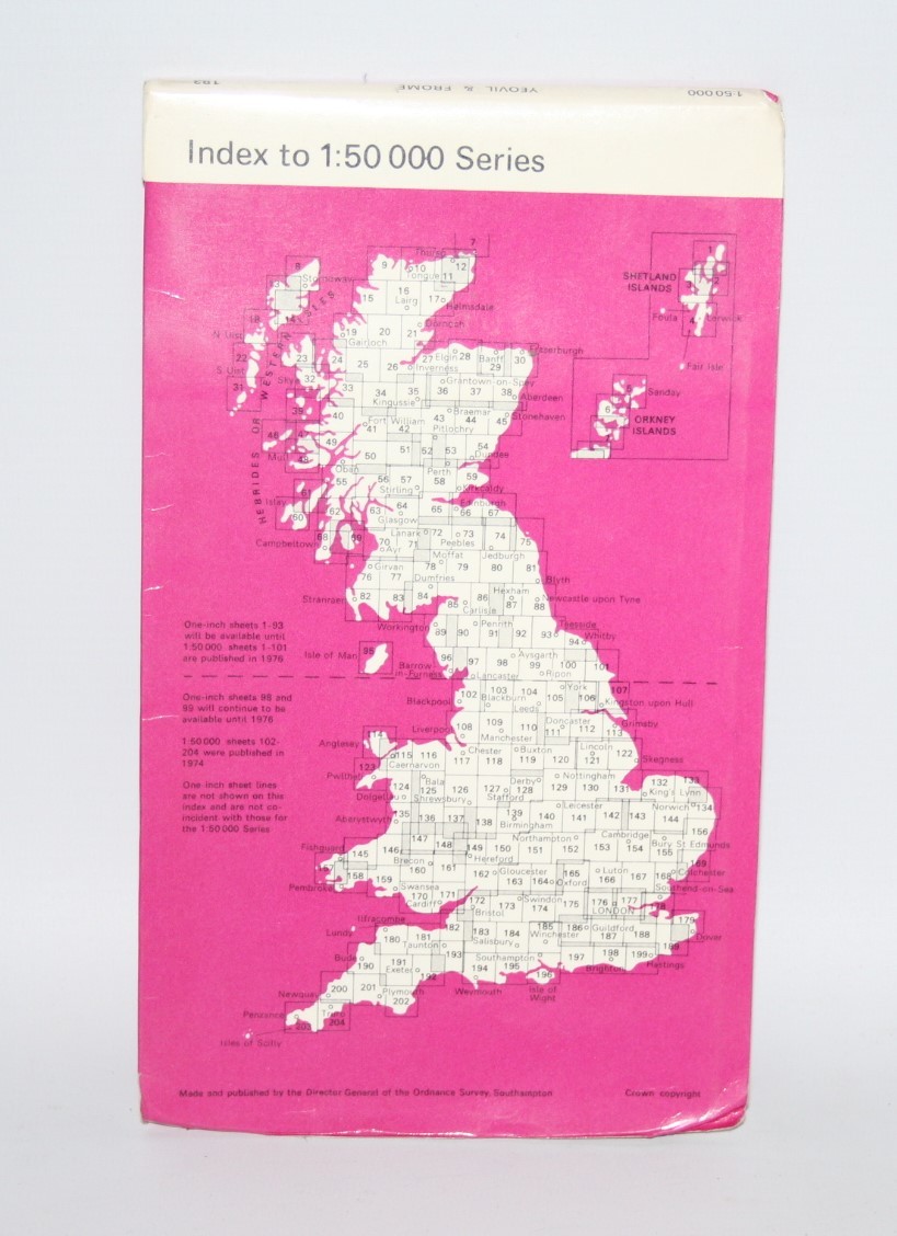 Yeovil & Frome 1/50 000 Livre Pas Cher - - Europe